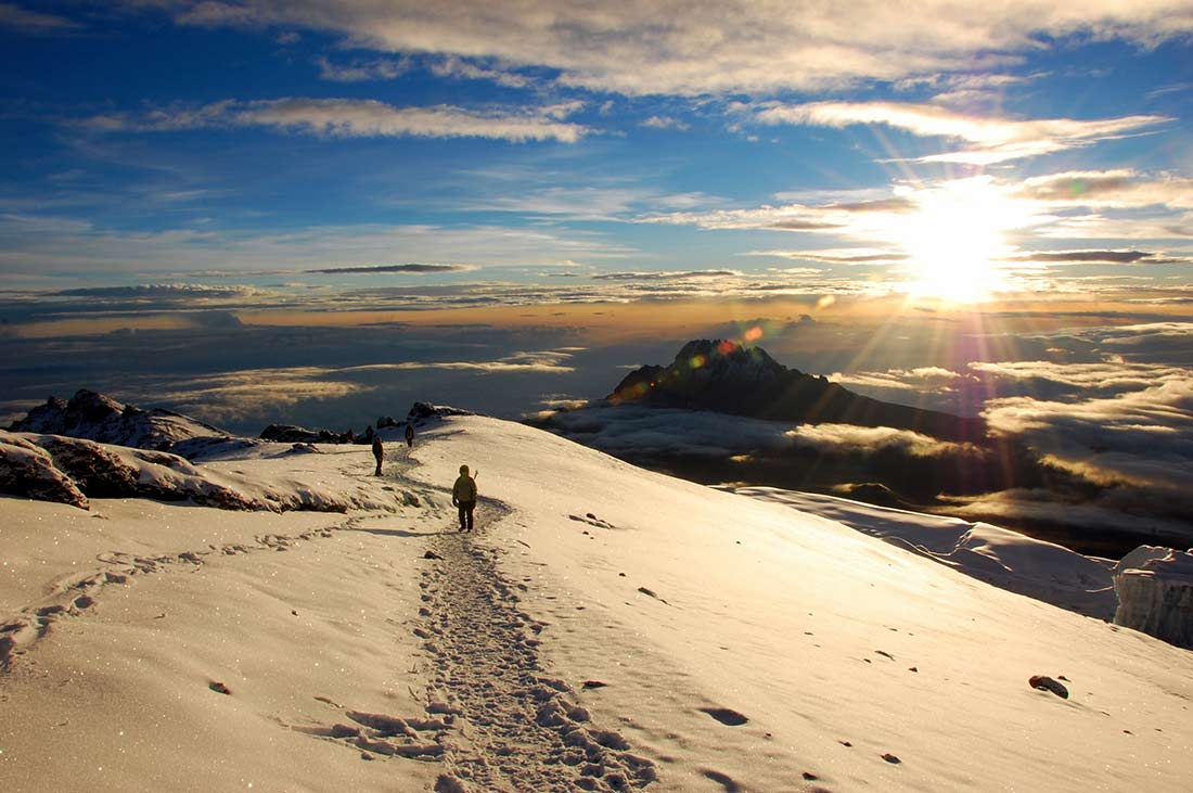 beginner climb Kilimanjaro