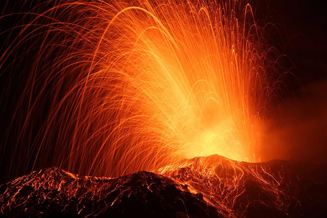 kilimanjaro erupting