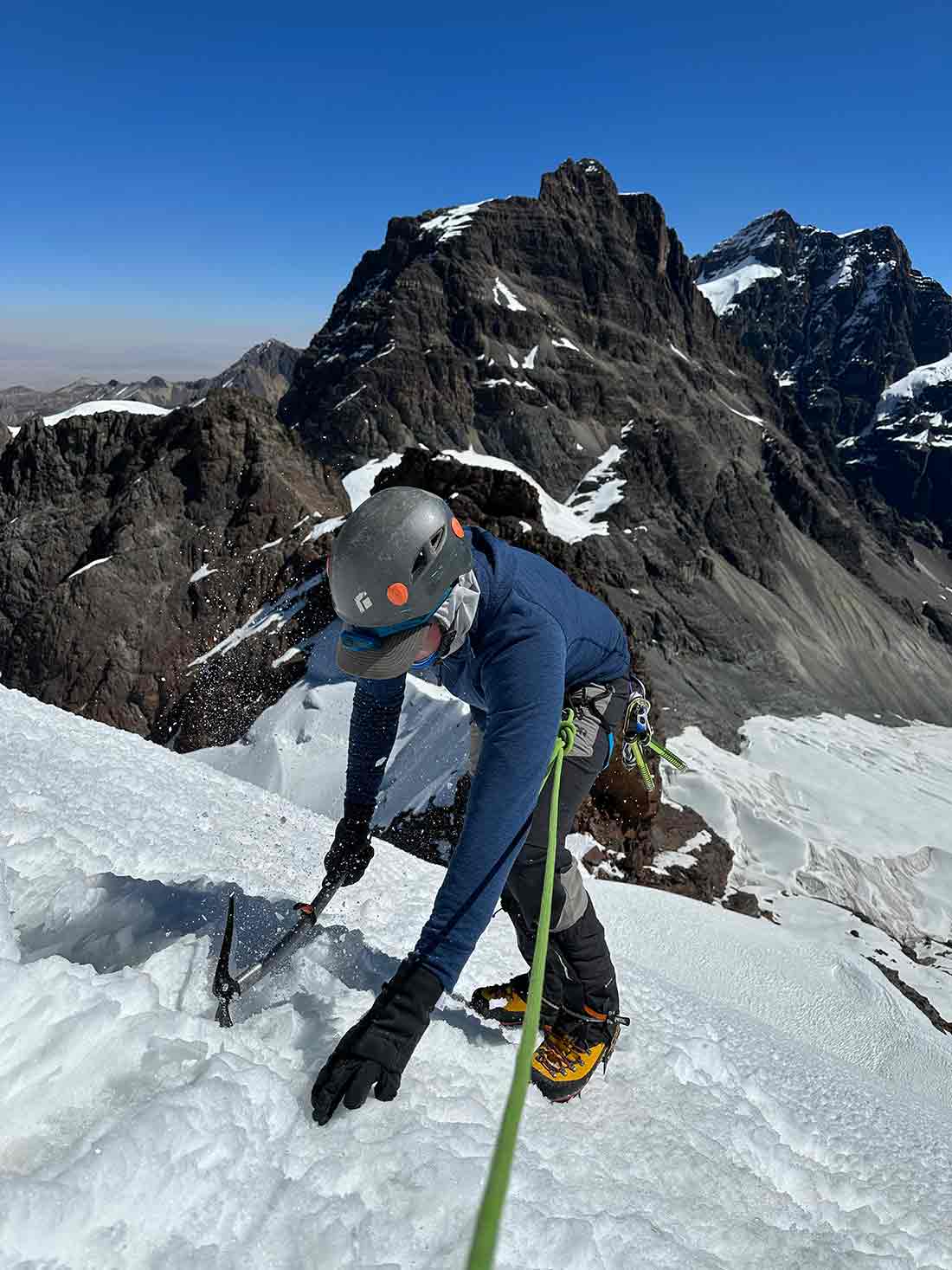 Mountaineering in a Alpine Shirt