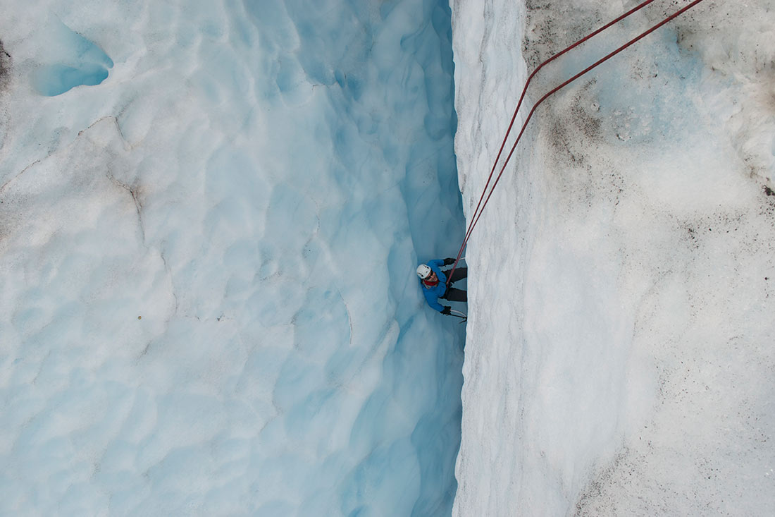 Ice Climbing on Exit Glacier, Seward, Alaska