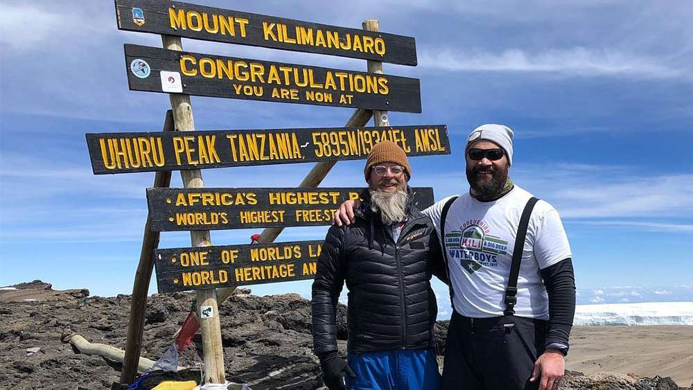 Haloti Ngata on Kilimanjaro