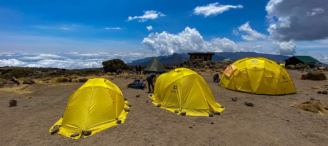 accommodations on Kilimanjaro