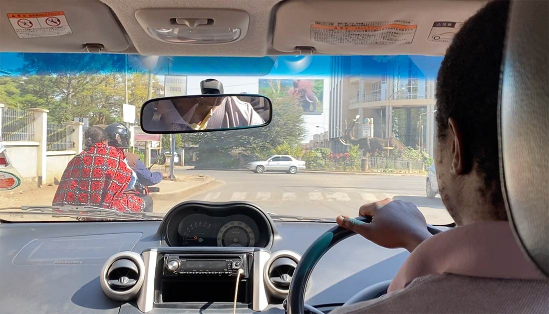 Getting to the hotel in Arusha