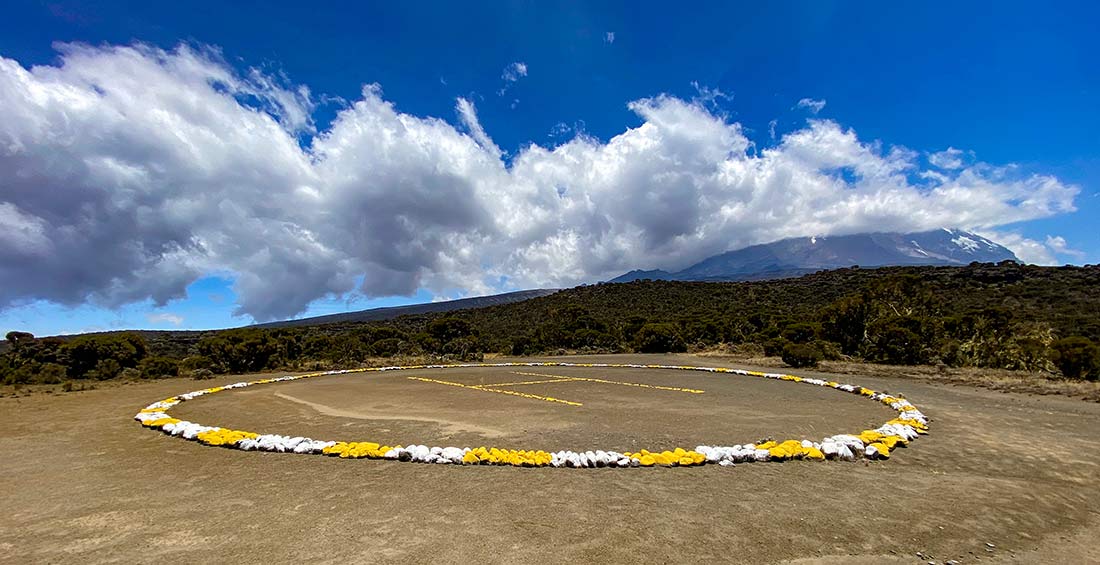 kilimanjaro helicopter pad
