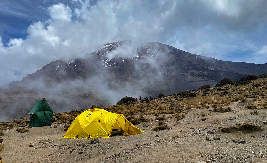 Karanga Camp on Kilimanjaro