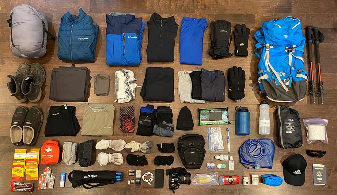 Kilimanjaro gear men