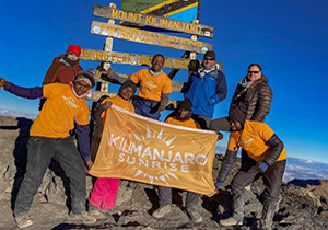 Kilimanjaro Sunrise at the Summit
